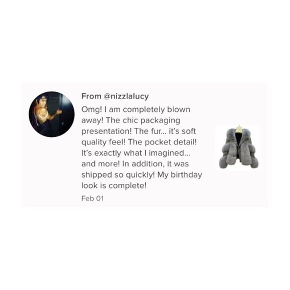 Lala Parker KIKI FAUX FUR MOTO JACKET NWT - Picture 8 of 11